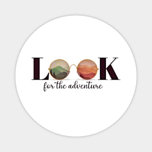 Look for the Adventure Magnet